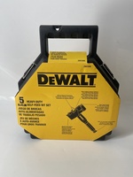 DEWALT 5-Piece Self-Feed Bit Set Heavy-Duty Wood Boring Kit DW1648