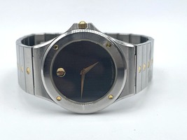 Movado Museum 86-A2-877.4 - Stainless-Steel Bezel & Black Dial