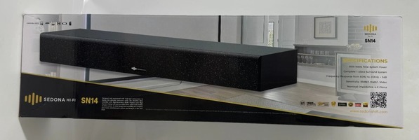Sedona Black Hi Fi SN14 Soundbar Speaker