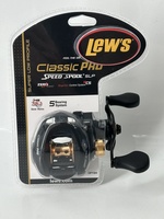 Lews Classic Pro Speed Spool CP1SH Baitcast Reel 7.5:1 GR 5 Bearings, RH