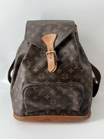 Louis Vuitton Montsouris Backpack Bag Rucksack Purse Monogram