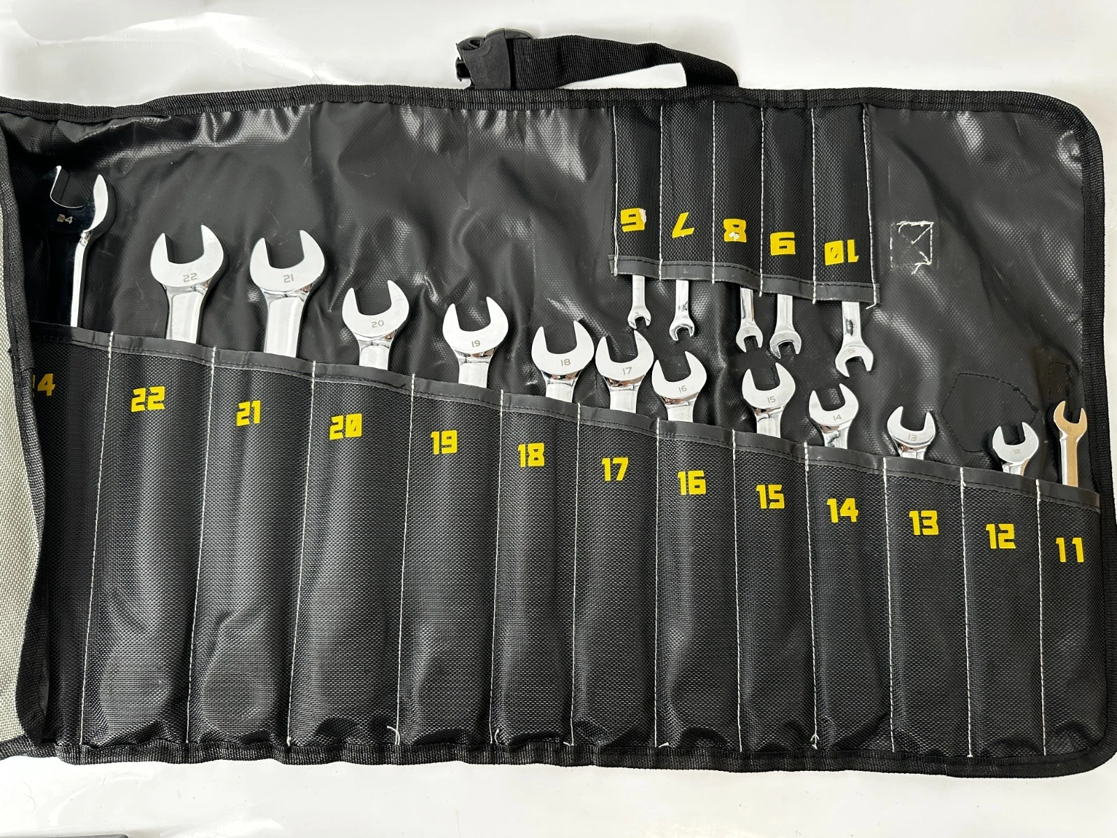 Tool Guards Ratcheting Wrench Set 18pcs Metric