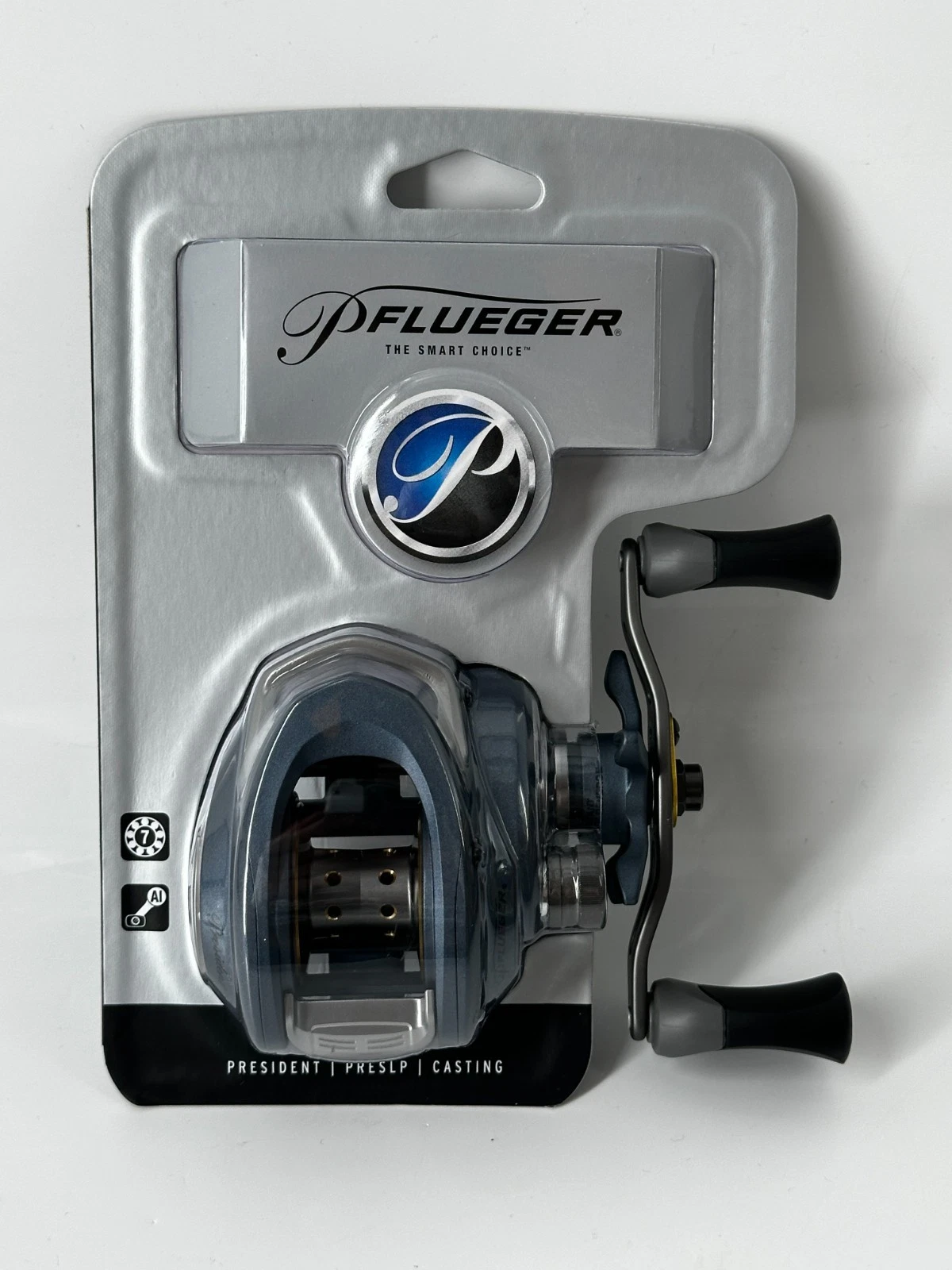 Pflueger President PRESLP Baitcaster Reel 6.5:1