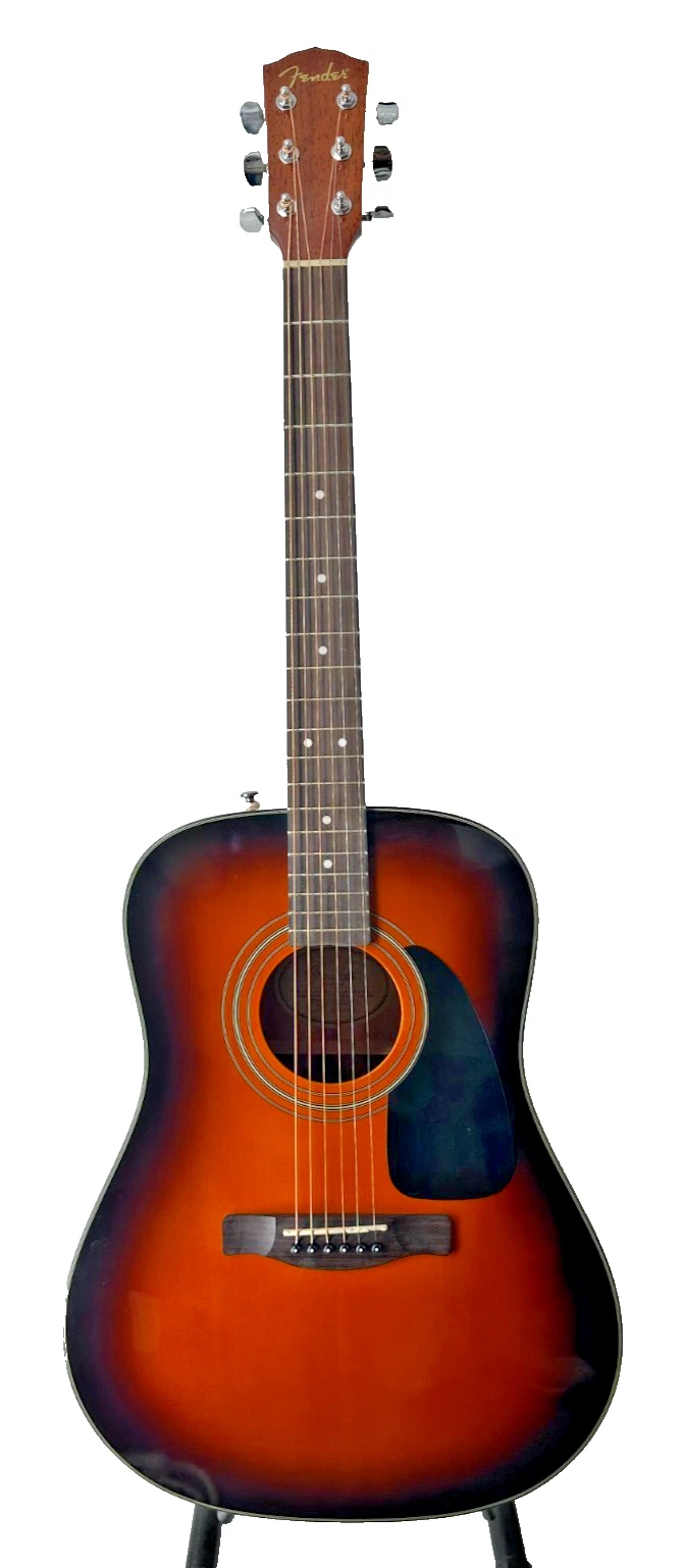 Fender CD-60 SB Sunburst Spruce Top Acoustic Dreadnought Guitar