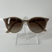 Ray Ban RB4305 6166/13 Large Beige Round Sunglasses