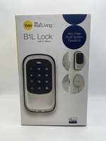 Yale B1L Lock with Z-Wave Key-Free Push Button Deadbolt