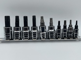 Durable Rust-Free Torque Bit Socket Set for Better Precision Control (10 pcs)