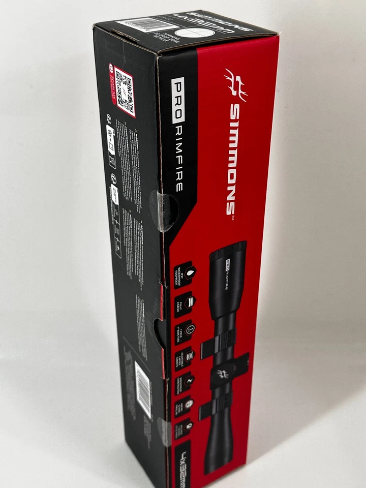 Simmons Pro Rimfire Riflescope, 4x32 mm, IPX7, Black, SPR432