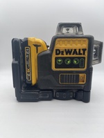 DeWalt DW089LG Laser Level, 12V Lithium Battery, Triple Green Beam