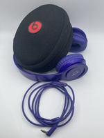 Beats by Dr. Dre Solo HD On-Ear Headphones Purple with Case and Cord