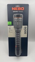 NEBO Davinci 5000L Rechargeable Flashlight w/Power Bank NEB-FLT-1030 NEW