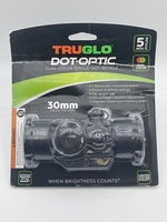 TRUGLO Dot-Optic Dual Color Reticle 30 mm Single Dot Sight 5 MOA for Guns New