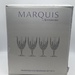 Marquis By Waterford Markham Iced Beverage Set of 4 Glasses 17 oz, Made In Italy