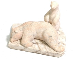 Sculpture Of Polar Bears