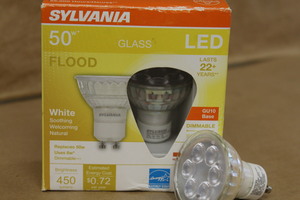 Sylvania Flood Light, 2-pak 50W LED