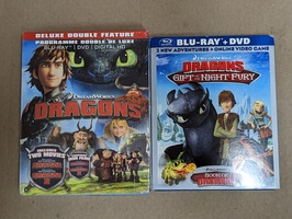 Dreamworks Dragons Set 1-2, extra - Blu-Ray