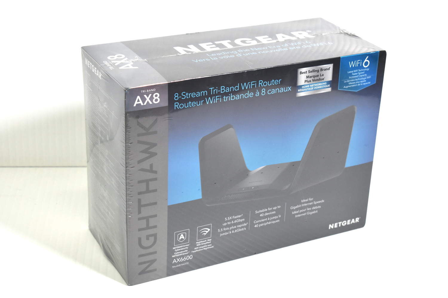 Nighthawk AX8 WiFi 6 Router