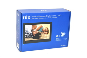 Nix 8 Inch Widescreen Digital Frame NA