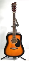 Jay J Acoustic Sunburst Guitar