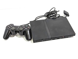 PlayStation 2 Slim with Controller and Cords