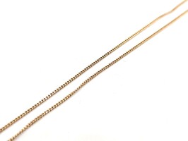 10K Curb Link Gold Necklace