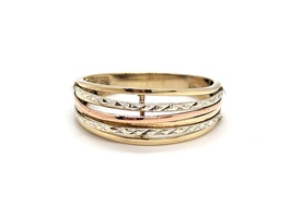 10K Two-Tone Gold Ring