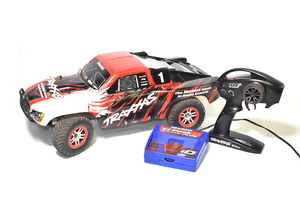 Traxxas Slash 4X4 Brushless 1/10 4WD RTR Short Course Truck Red