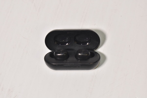 Unmarked earbuds black case