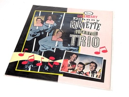 The Legendary Johnny Burnette rock n roll Trio CDX 3 Vinyl Record