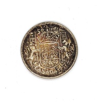 1957 Canadian Half-Dollar Coin