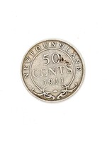1911 Newfoundland Half-Dollar Coin