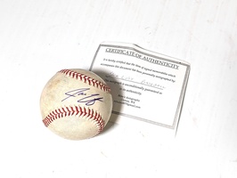 Jack Cust Signed Baseball with CoA