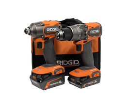Ridgid 18V Brushless Drill/Driver and 3-speed Impact Driver Kit