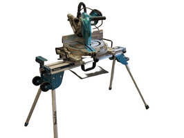 Makita 10" Sliding Dual Bevel Compound Mitre Saw with Stand