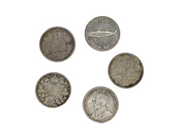 1918 - 1968 Canadian Dimes