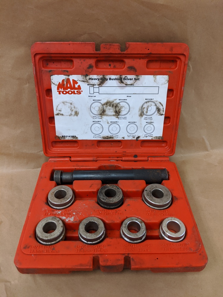 Mac Tools Heavy Duty Bushing Driver Set Common Exchange Newton Ltd.