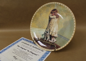 Royal Doulton Collectible Plate - In Disgrace