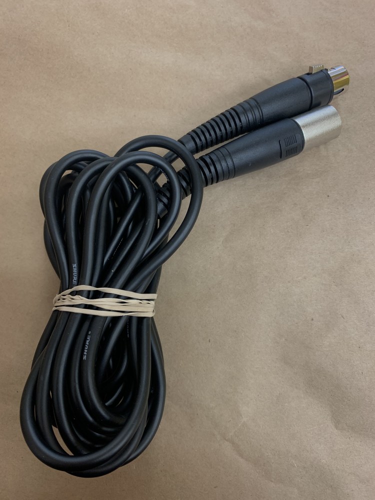 Shure 15.5ft Audio/Microphone Cable Common Exchange Newton Ltd.