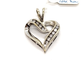 10k Diamond Pendant 