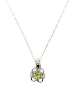 Ladies Silver Necklace/Pendant Combo