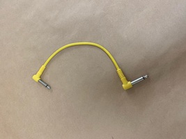 Instrument Patch Cord - Yellow - 10 Inches