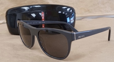 Prada SPR04X Polarized Sunglasses w/ Case