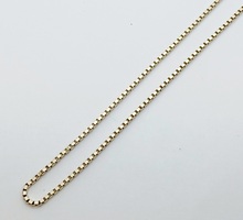 10K Gold Box Link Chain
