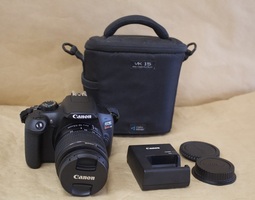 Canon EOS Rebel T6 DSLR with 18-55 mm lens Kit