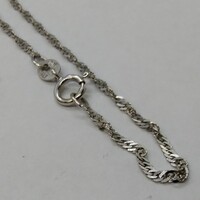 10k White Gold Chain