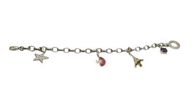 Thomas Sabo silver bracelet with 5 charms 