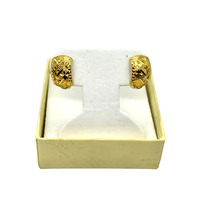 916 gold earrings 3.97 grams