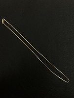 10K Box Link Yellow Gold Chain