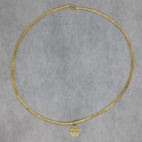 18K Gold Chain + Pendant
