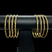 22K Yellow Gold 8x Ladies Bangles